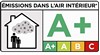 Gamme Insul'air étiqueté A+