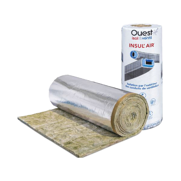 Rouleau insul'air RKA A2 pour l'isolation des gaines de ventilation